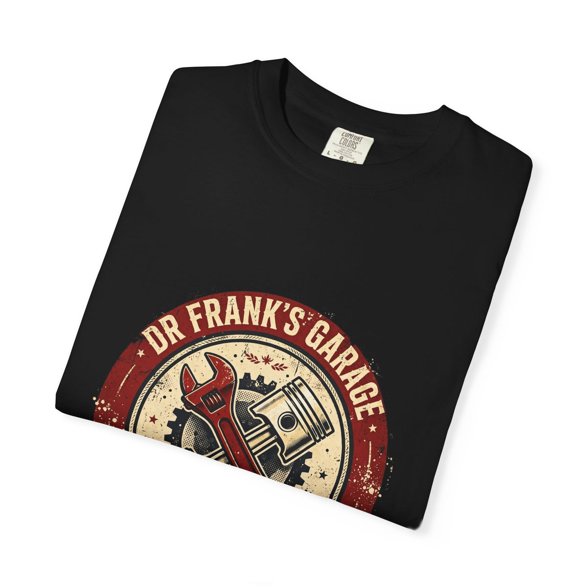 Vintage Badge Garage Garment-Dyed Tee - Dr. Frank's Garage, image 19