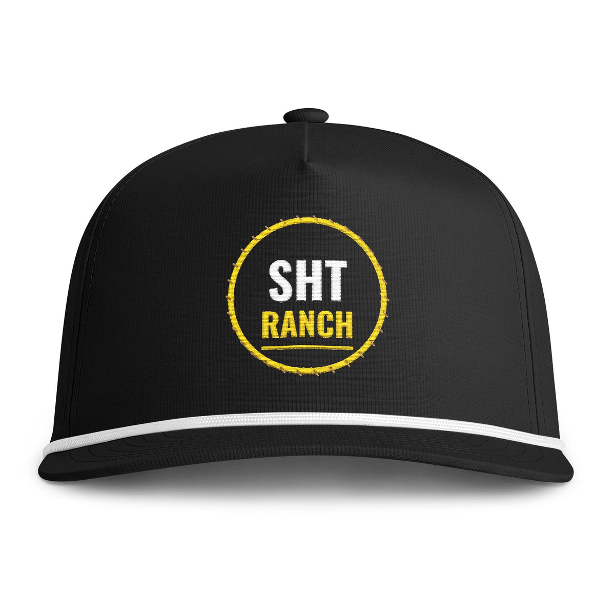 SHT Ranch Rope Cap in Black – SHT Ranch & Rodeo line by Dr. Frank's Garage
