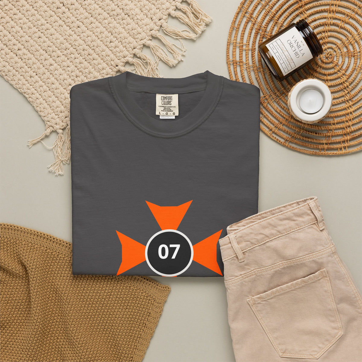 Station-Number Personalized Tee – Public Safety line by Dr. Frank's Garage, view 7