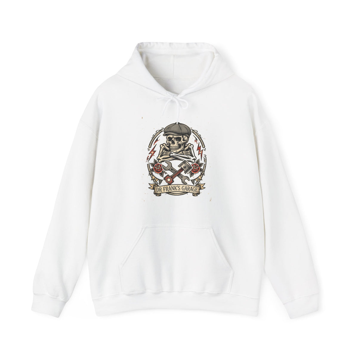 Ink And Iron Garage Hoodie - Dr. Frank's Garage, image 1