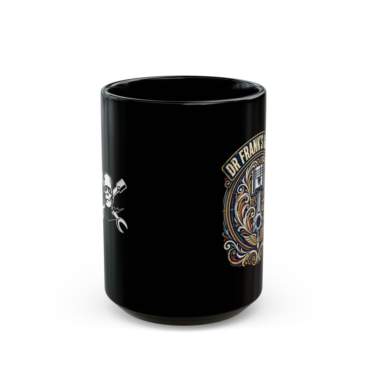 Winged Piston Mug - Dr. Frank's Garage