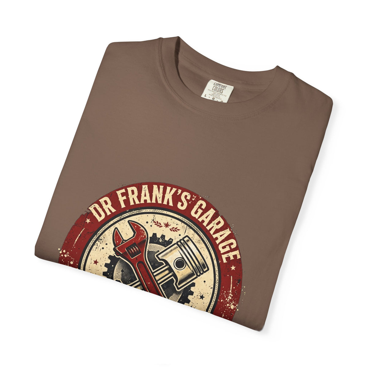 Vintage Badge Garage Garment-Dyed Tee - Dr. Frank's Garage, image 10