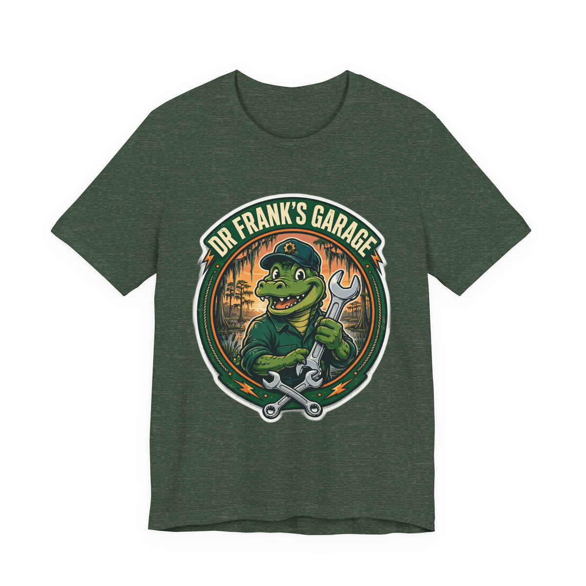Swamp Gator Mechanic Tee | Dr. Frank's Garage