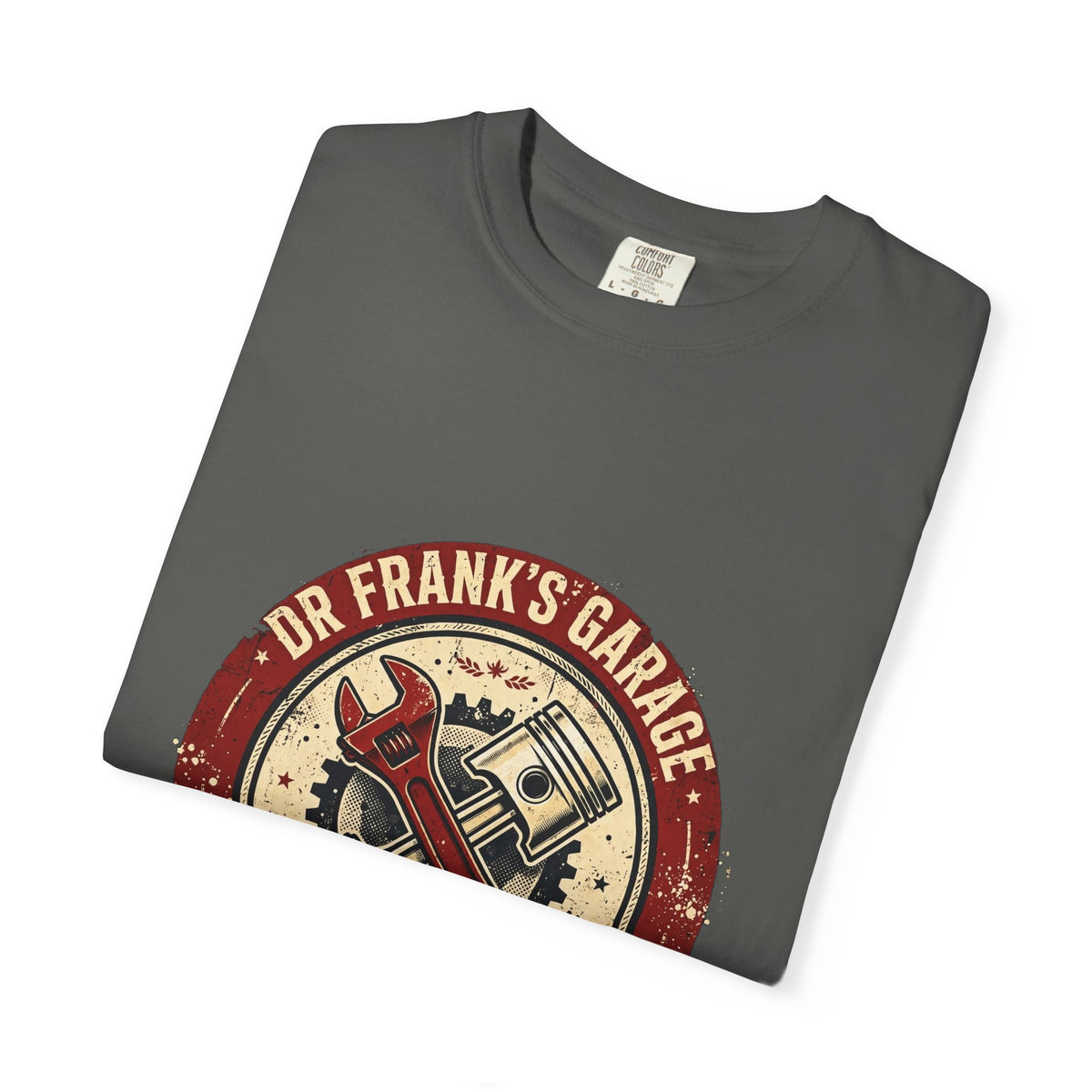 Vintage Badge Garage Garment-Dyed Tee - Dr. Frank's Garage, image 13