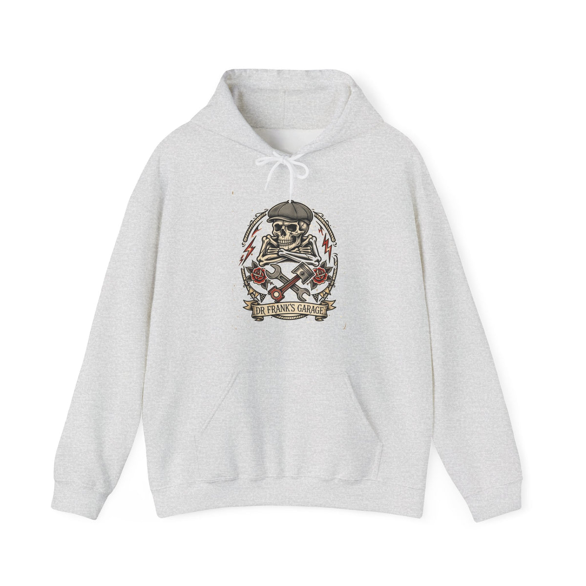 Ink And Iron Garage Hoodie - Dr. Frank's Garage, image 3