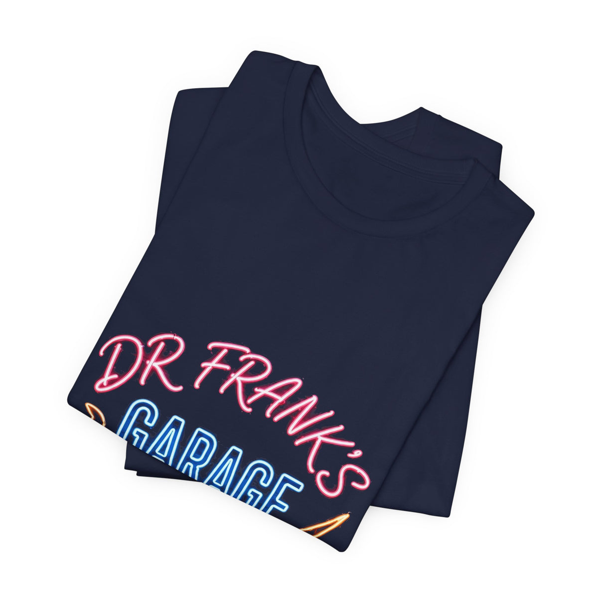 Neon Nights Garage Tee - Dr. Frank's Garage, image 7