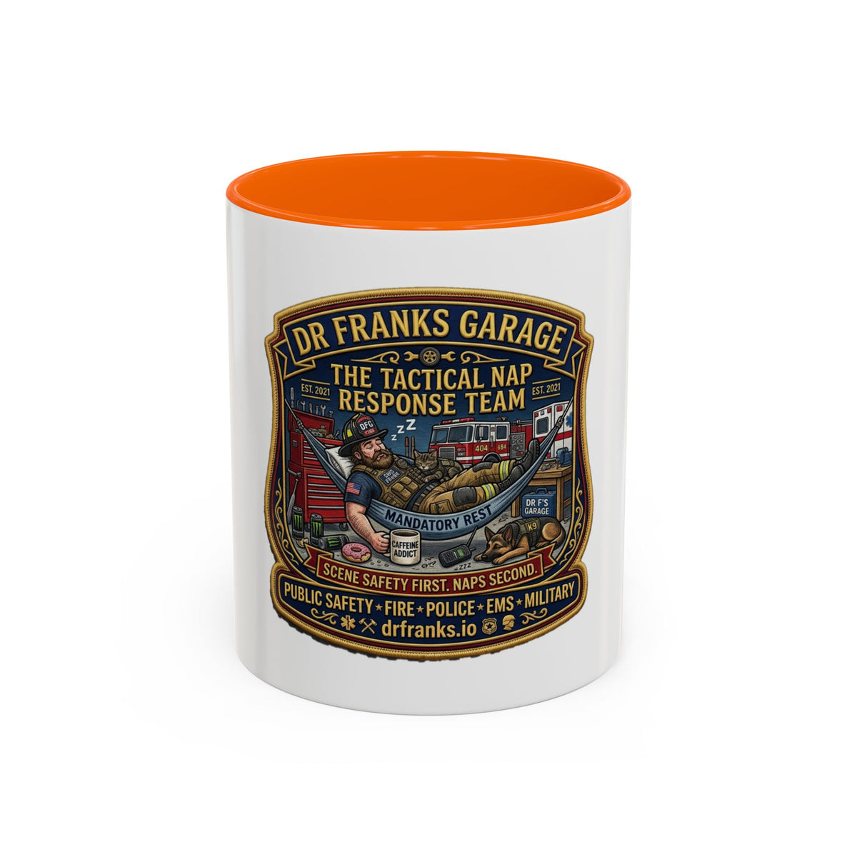 Tactical Nap Response Team Coffee Mug - Dr. Frank's Garage, image 6