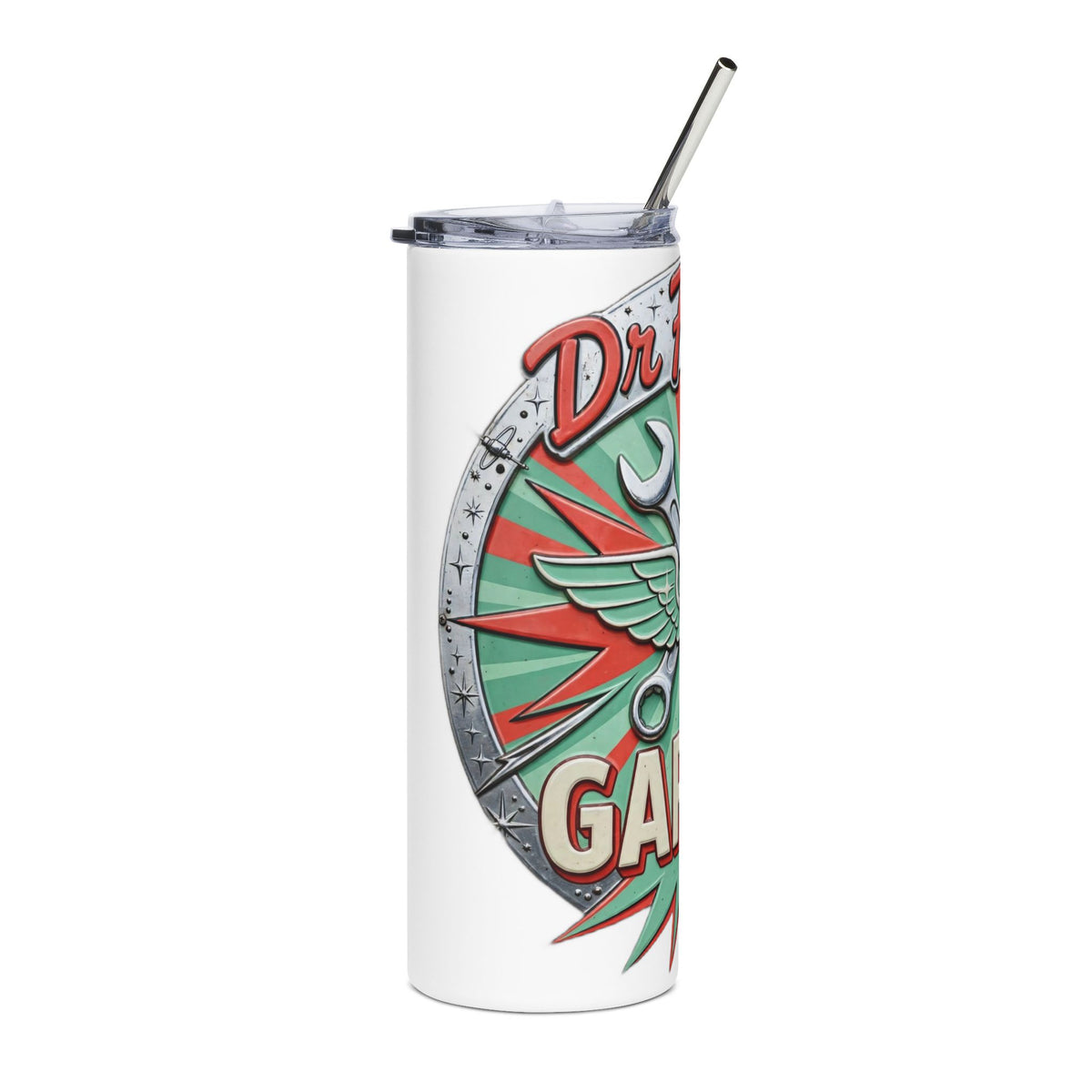 Atomic Garage Tumbler 20oz - Dr. Frank's Garage