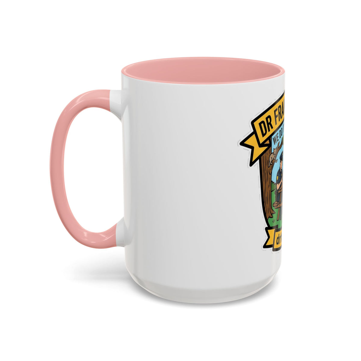 We Do It For The Gram ceramic mug with cop, firefighter and EMT