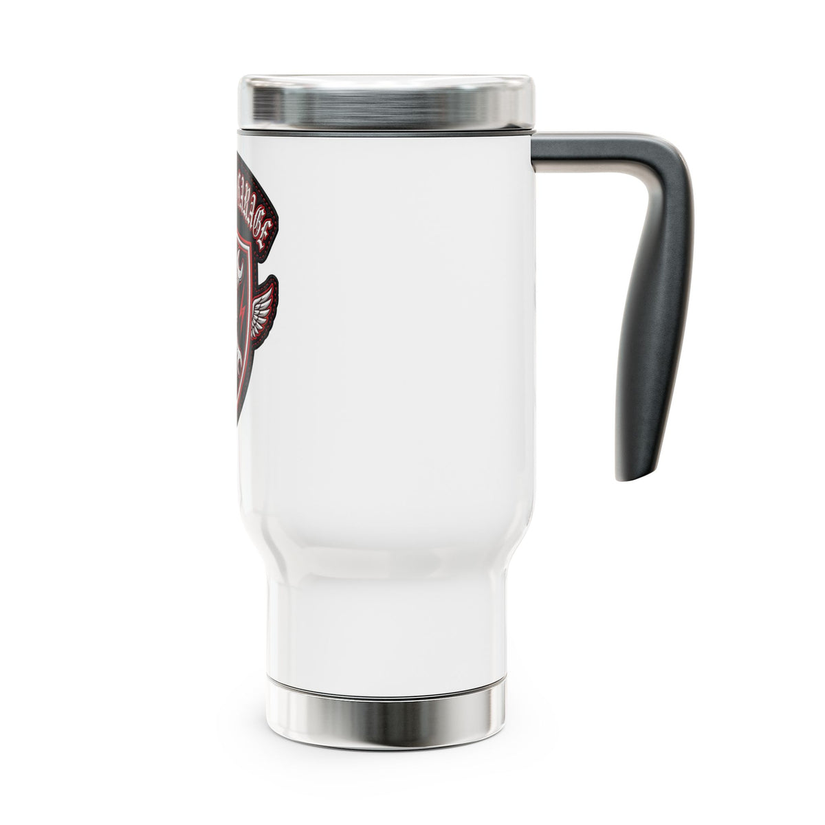 Gasoline Gothic Garage Travel Mug 14oz - Dr. Frank's Garage, image 4