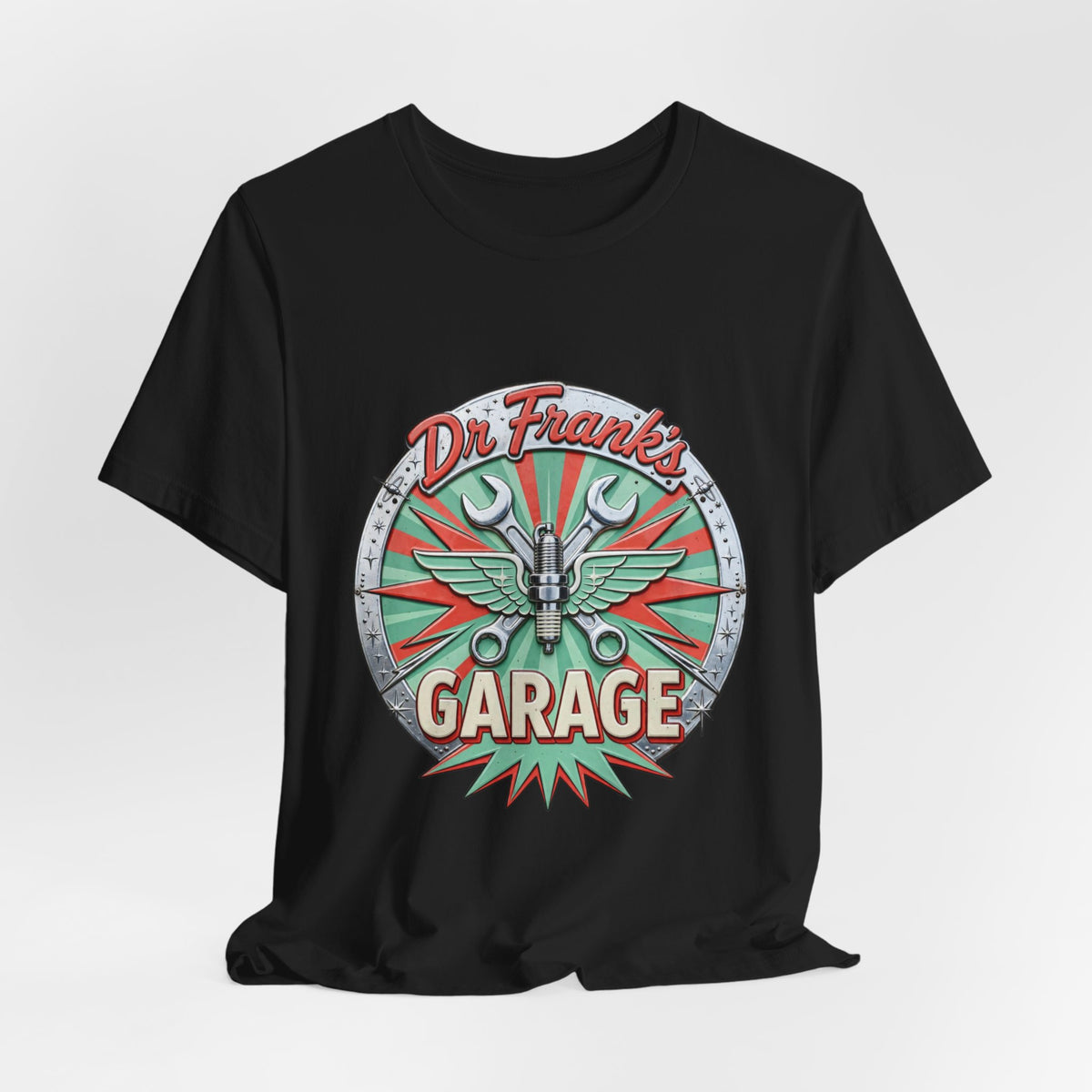 Atomic Garage Tee | Dr. Frank's Garage