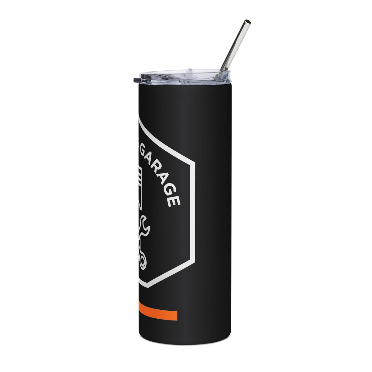Monochrome Motor Garage Tumbler 20oz - Dr. Frank's Garage, image 4