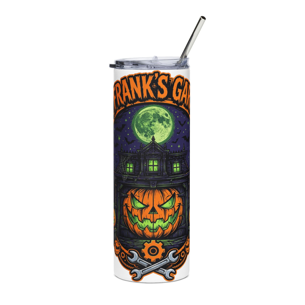 Haunted Garage Tumbler 20oz - Dr. Frank's Garage