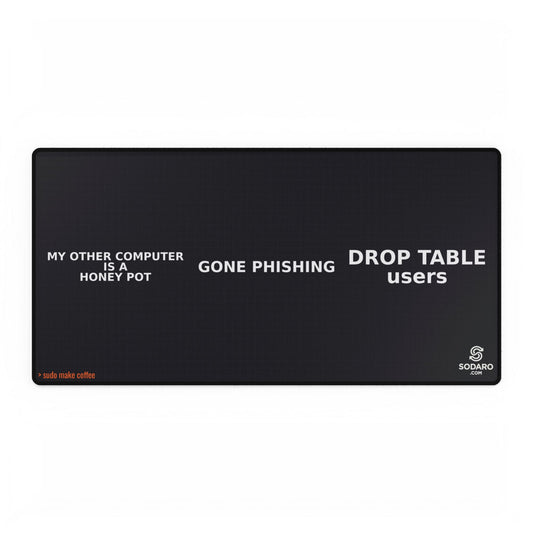 IT Funnies Desk Mat