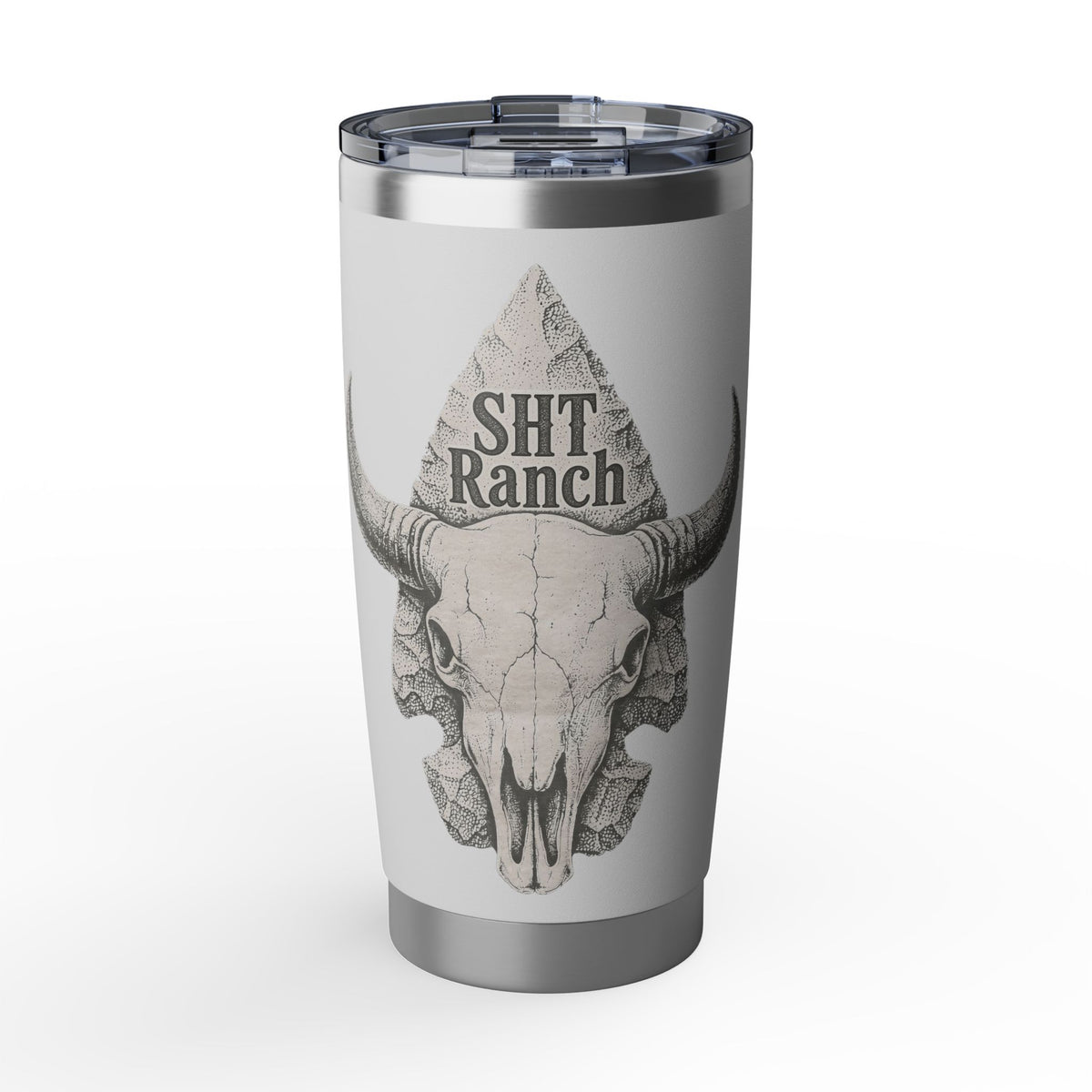 SHT Ranch Skull & Arrowhead Tumbler | Wren-Oak Ranch