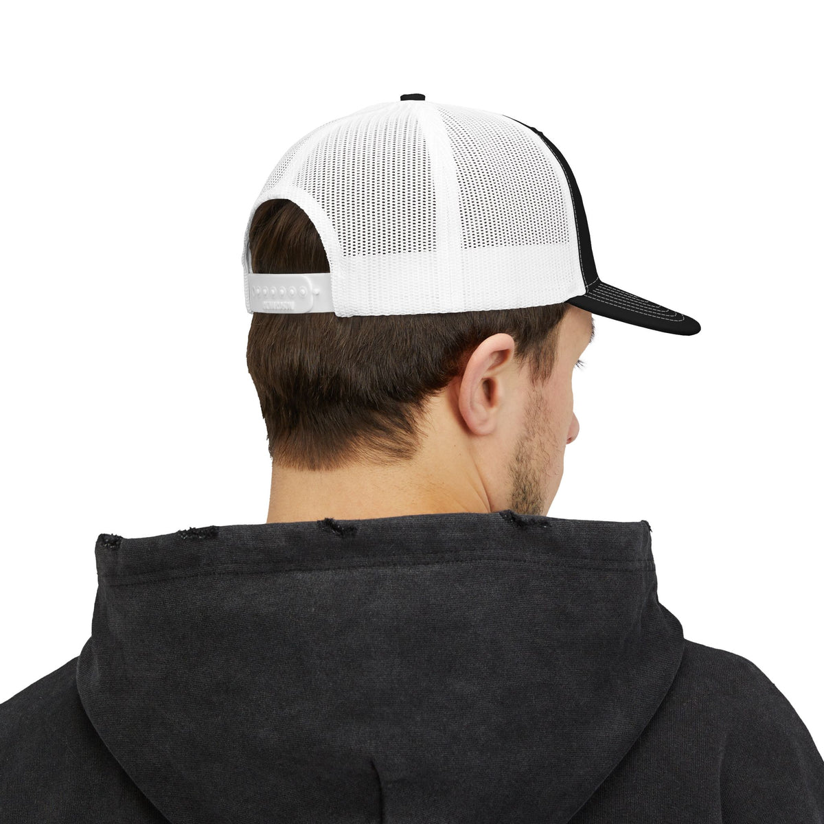 Station Embroidered Trucker Cap – Public Safety line by Dr. Frank's Garage, view 5