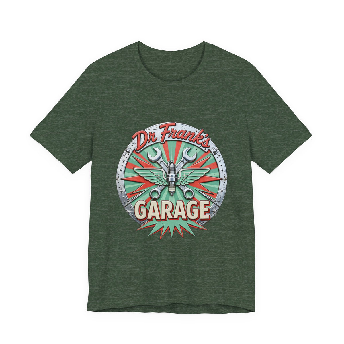 Atomic Garage Tee | Dr. Frank's Garage