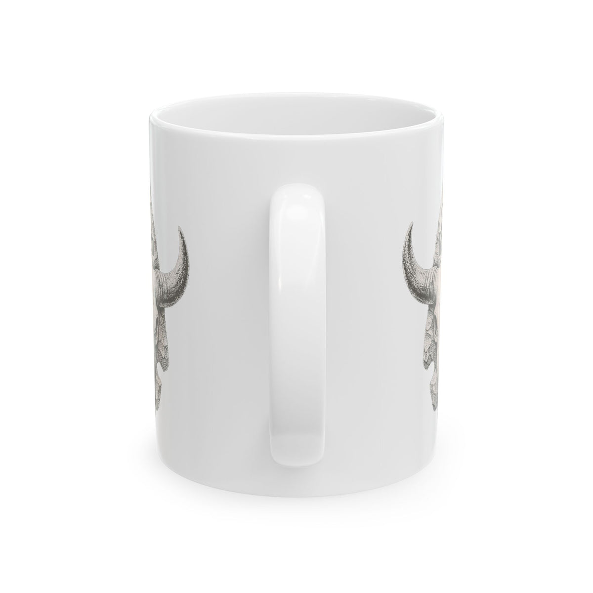 SHT Ranch Skull & Arrowhead Coffee Mug – SHT Ranch & Rodeo line by Dr. Frank's Garage, view 3