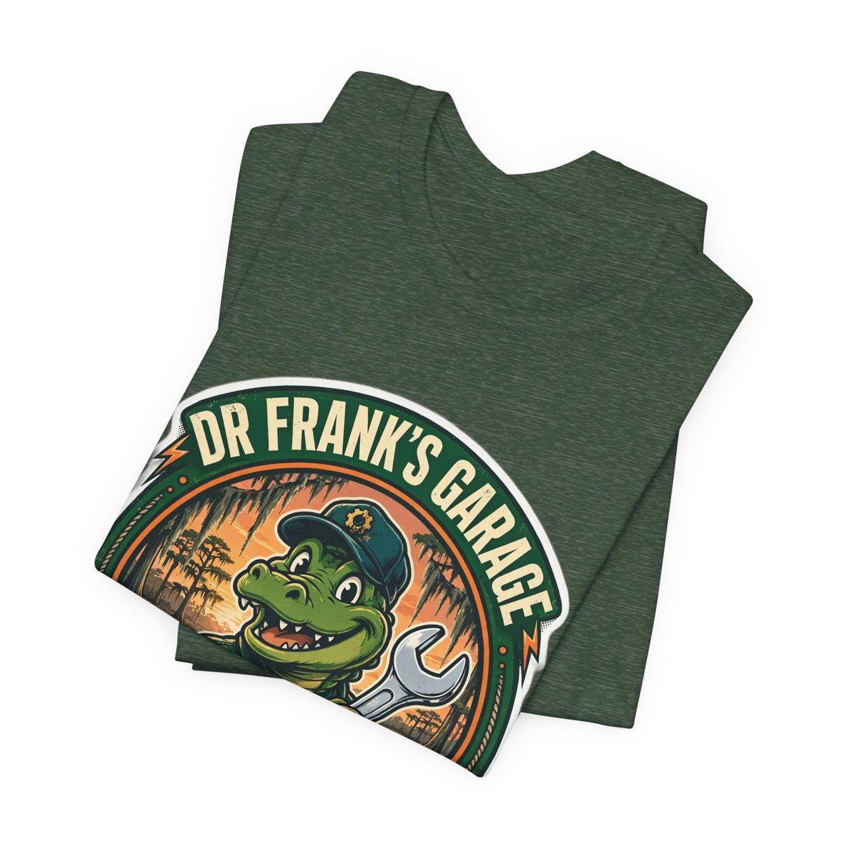 Swamp Gator Mechanic Tee | Dr. Frank's Garage