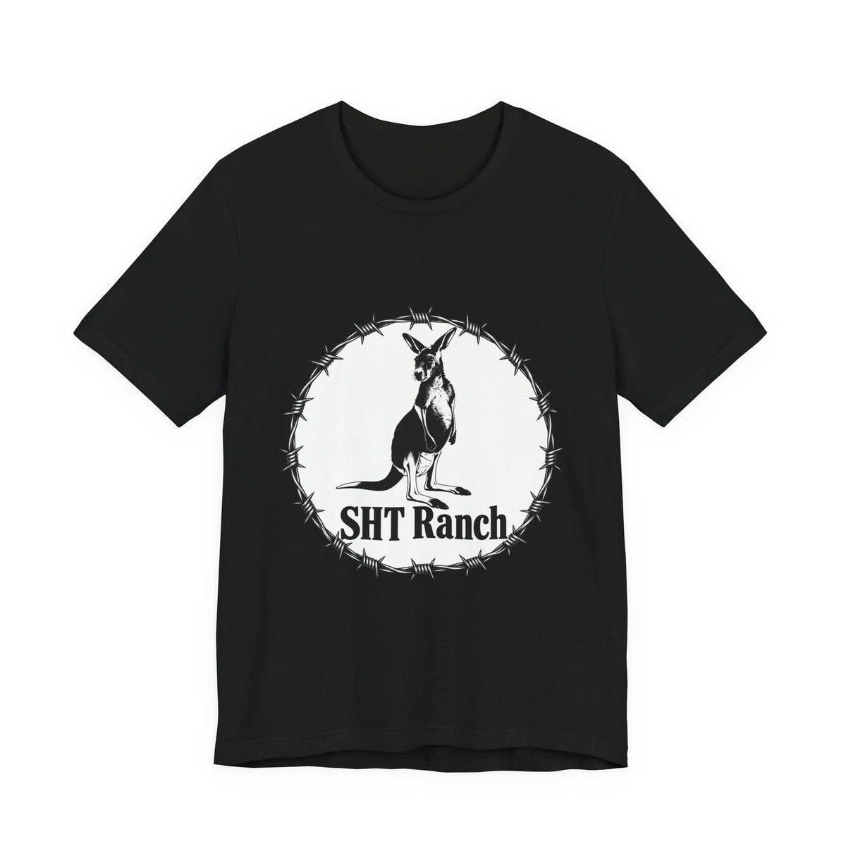 SHT Ranch Kangaroo Barbed Wire Tee | Wren-Oak Ranch
