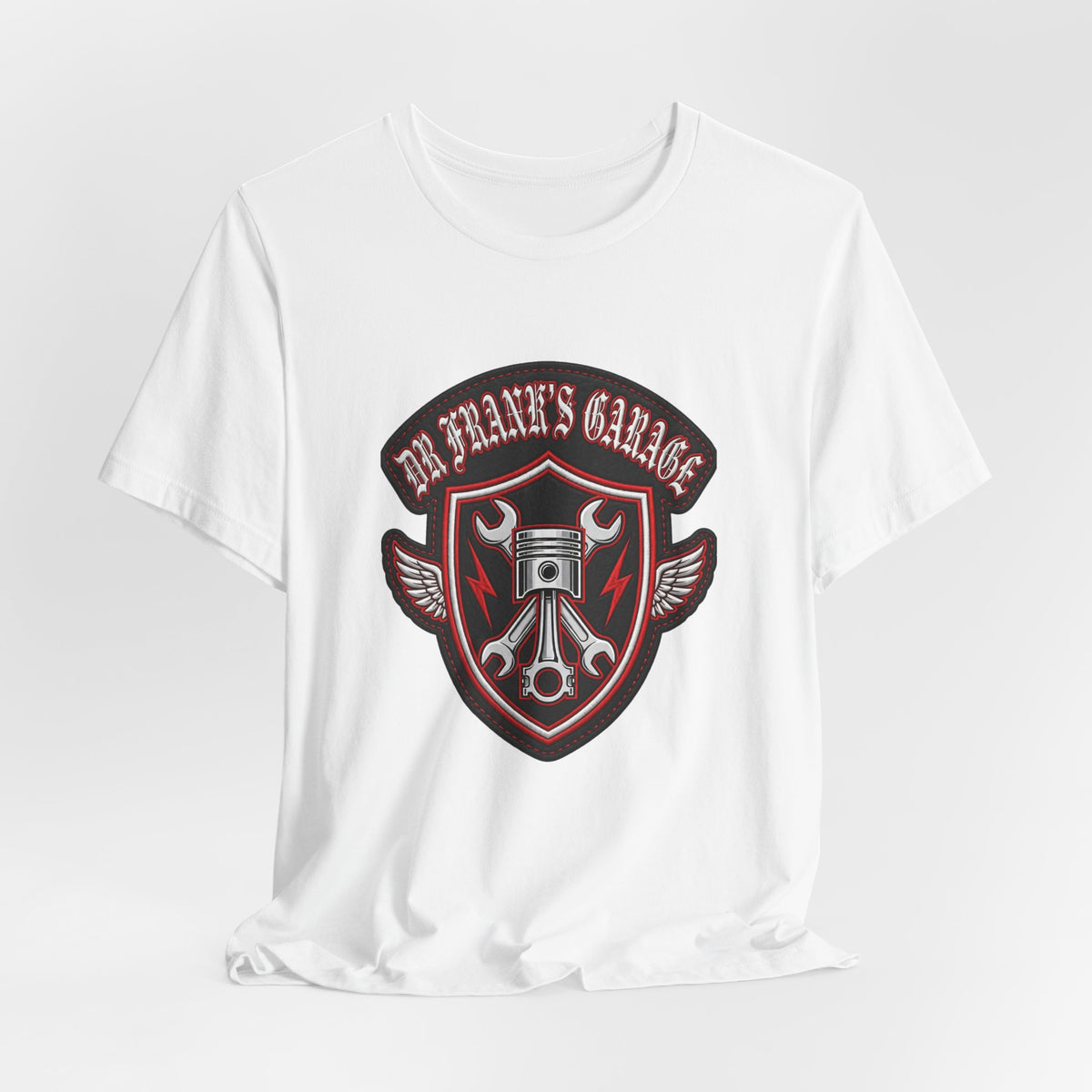 Gasoline Gothic Garage Tee - Dr. Frank's Garage, image 13