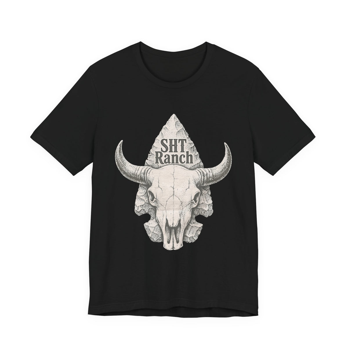 SHT Ranch Skull & Arrowhead Tee | Wren-Oak Ranch