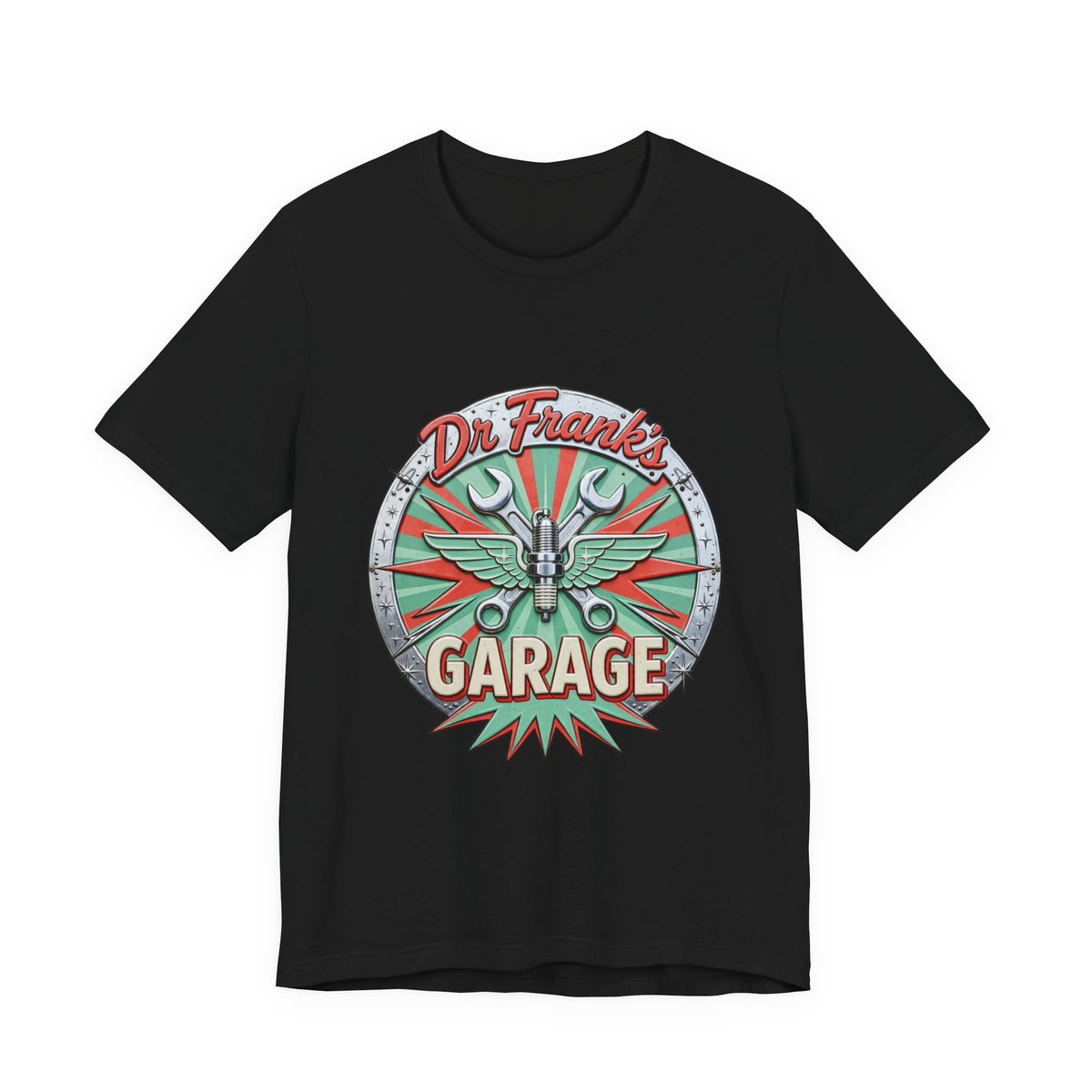 Atomic Garage Tee | Dr. Frank's Garage