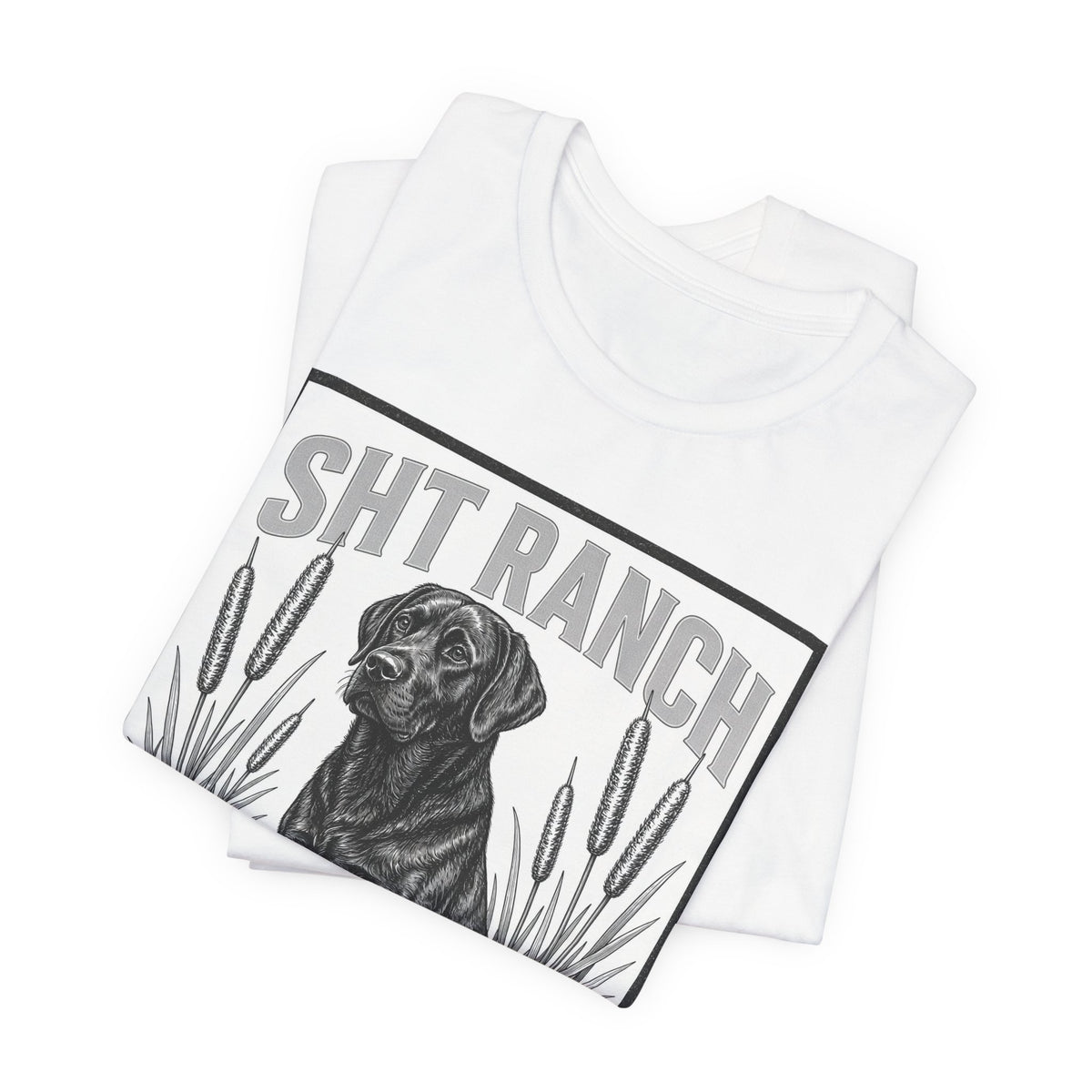 SHT Ranch Black Lab Tee – SHT Ranch & Rodeo line by Dr. Frank's Garage, view 6