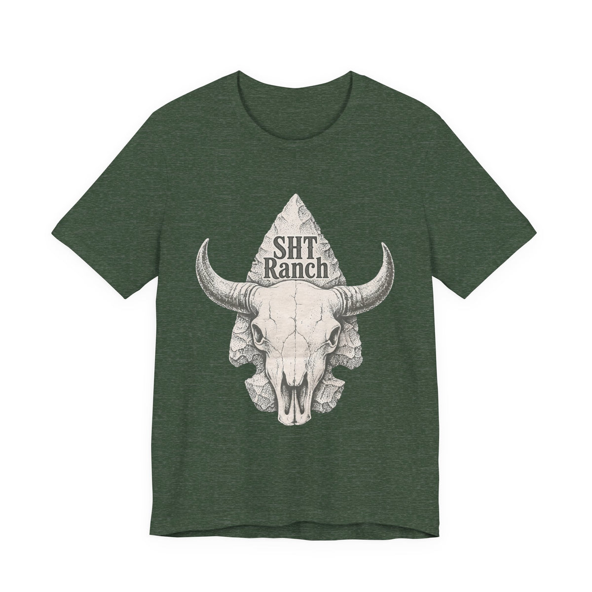 SHT Ranch Skull & Arrowhead Tee | Wren-Oak Ranch