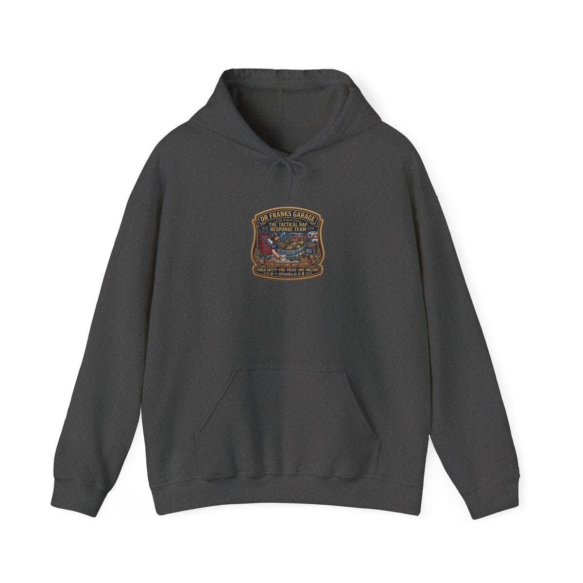 Tactical Nap Response Team Hoodie - Dr. Frank's Garage, image 3