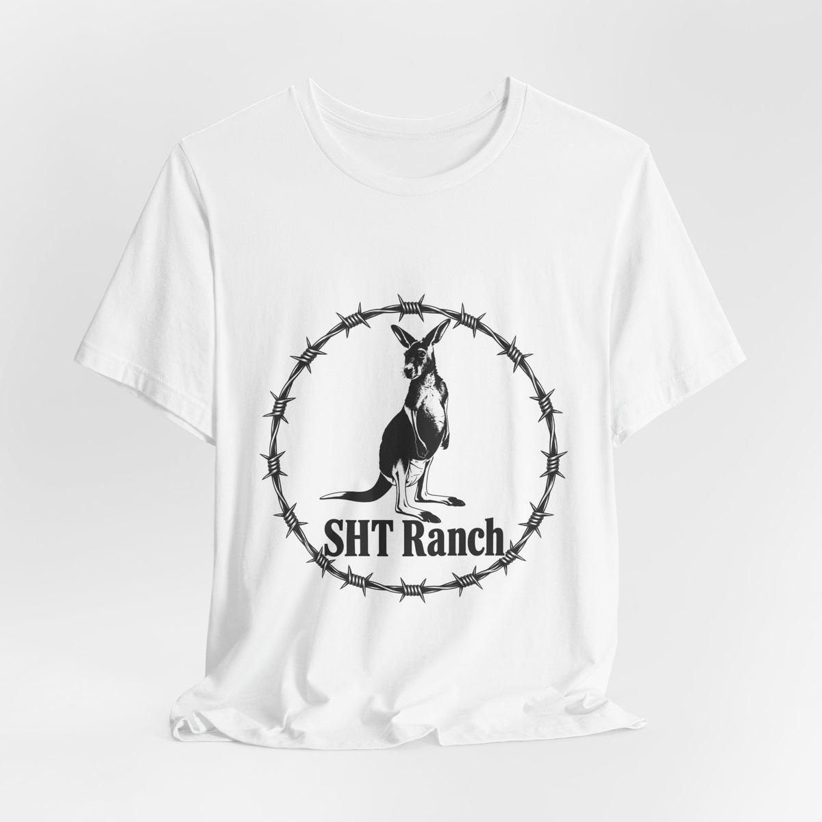 SHT Ranch Kangaroo Barbed Wire Tee | Wren-Oak Ranch
