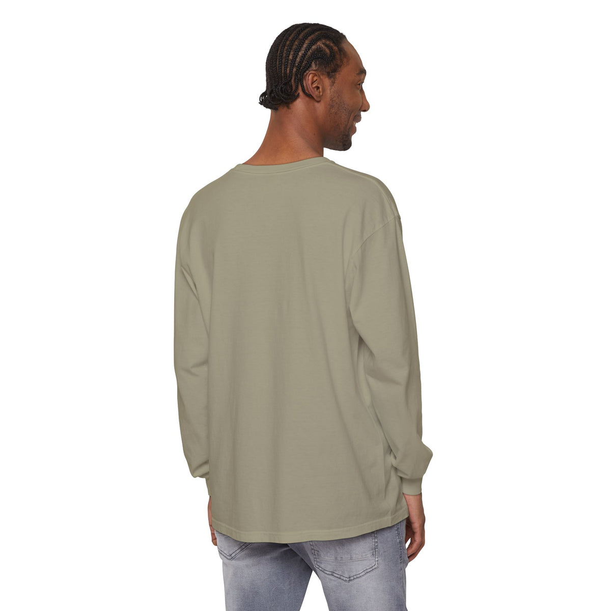 SHT Ranch black lab Comfort Colors long sleeve tee
