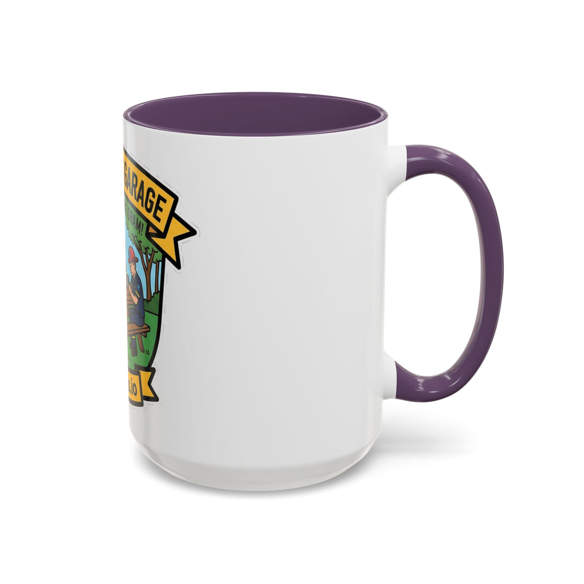We Do It For The Gram ceramic mug with cop, firefighter and EMT