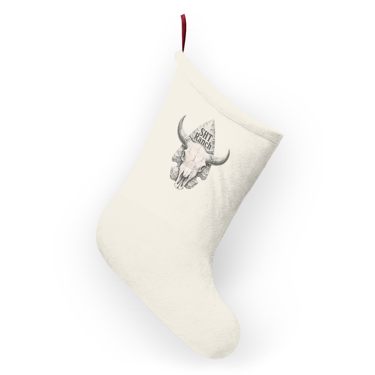 SHT Ranch Skull Christmas Stocking