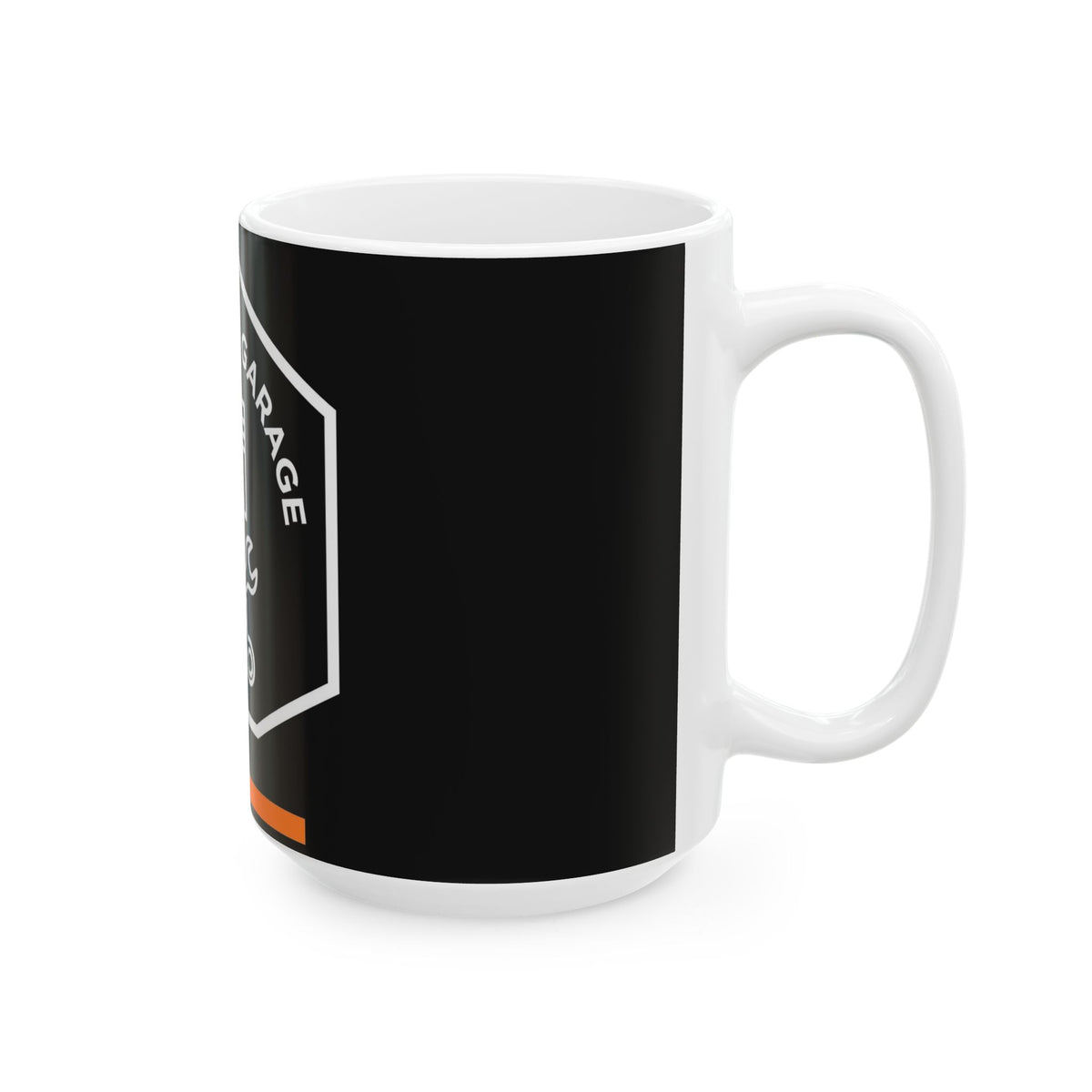 Monochrome Motor Garage Mug - Dr. Frank's Garage, image 8