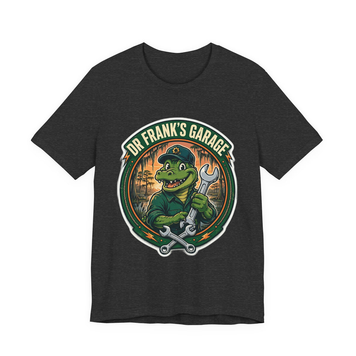 Swamp Gator Mechanic Tee | Dr. Frank's Garage