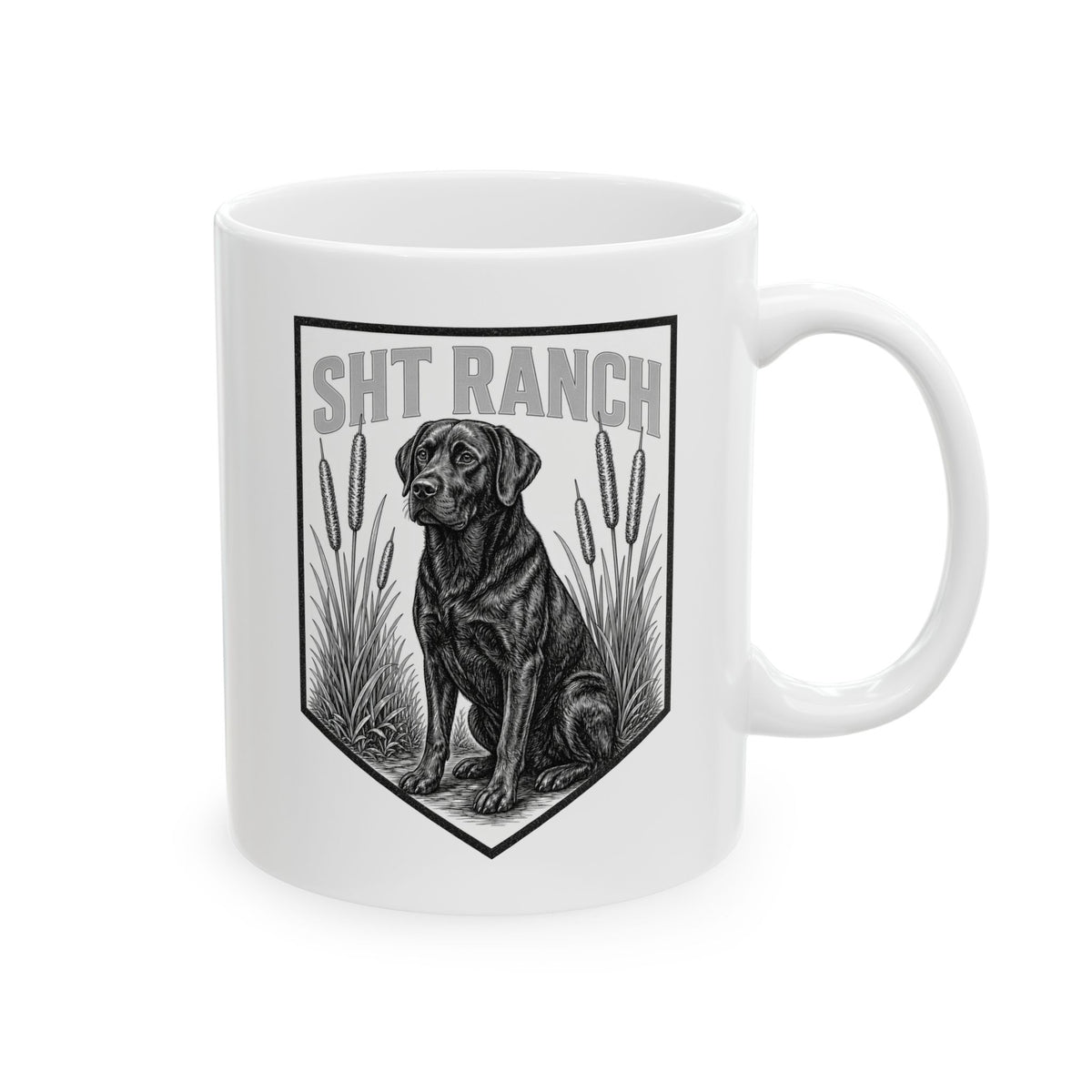 SHT Ranch Black Lab Coffee Mug | Wren-Oak Ranch