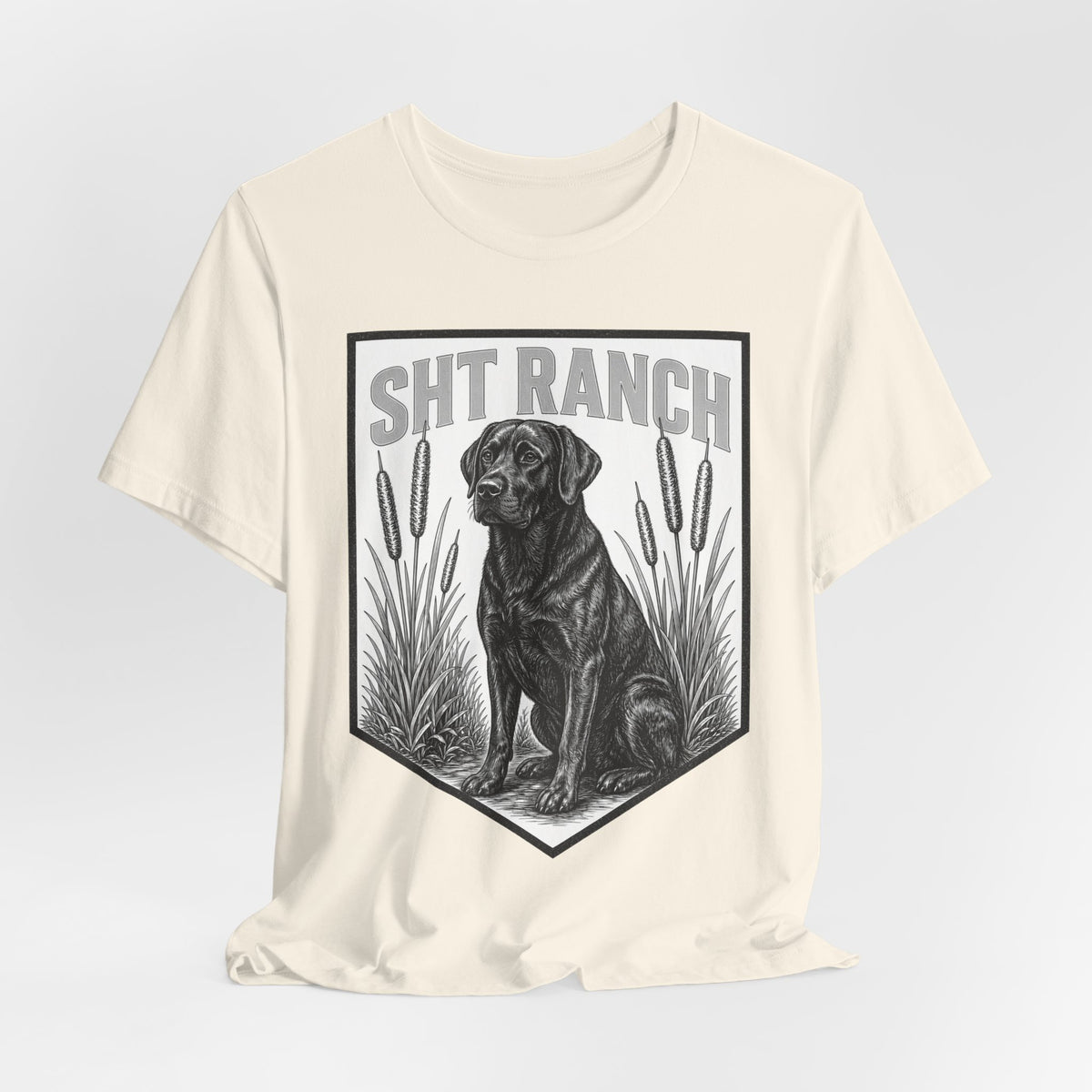 SHT Ranch Black Lab Tee – SHT Ranch & Rodeo line by Dr. Frank's Garage, view 10