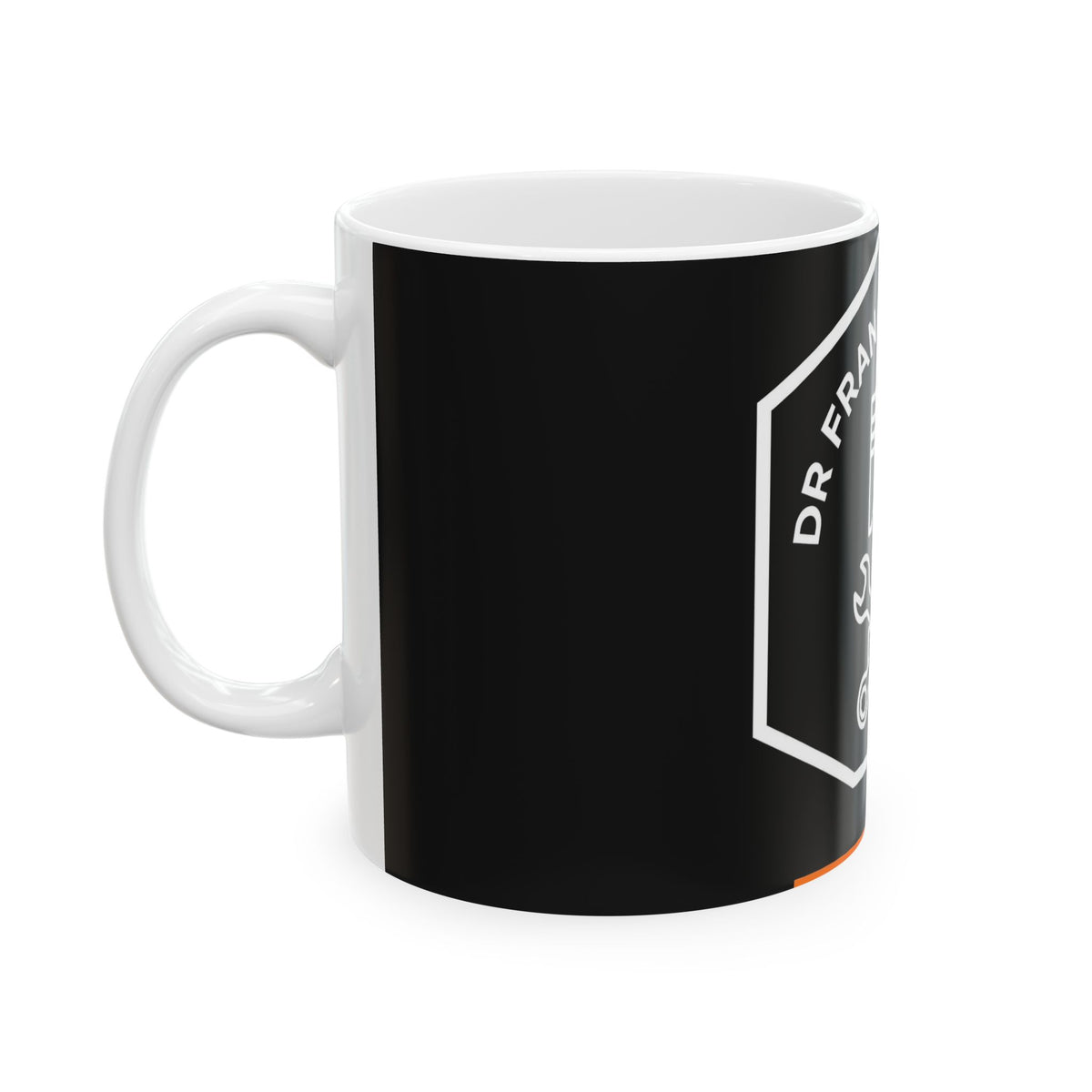 Monochrome Motor Garage Mug - Dr. Frank's Garage, image 4