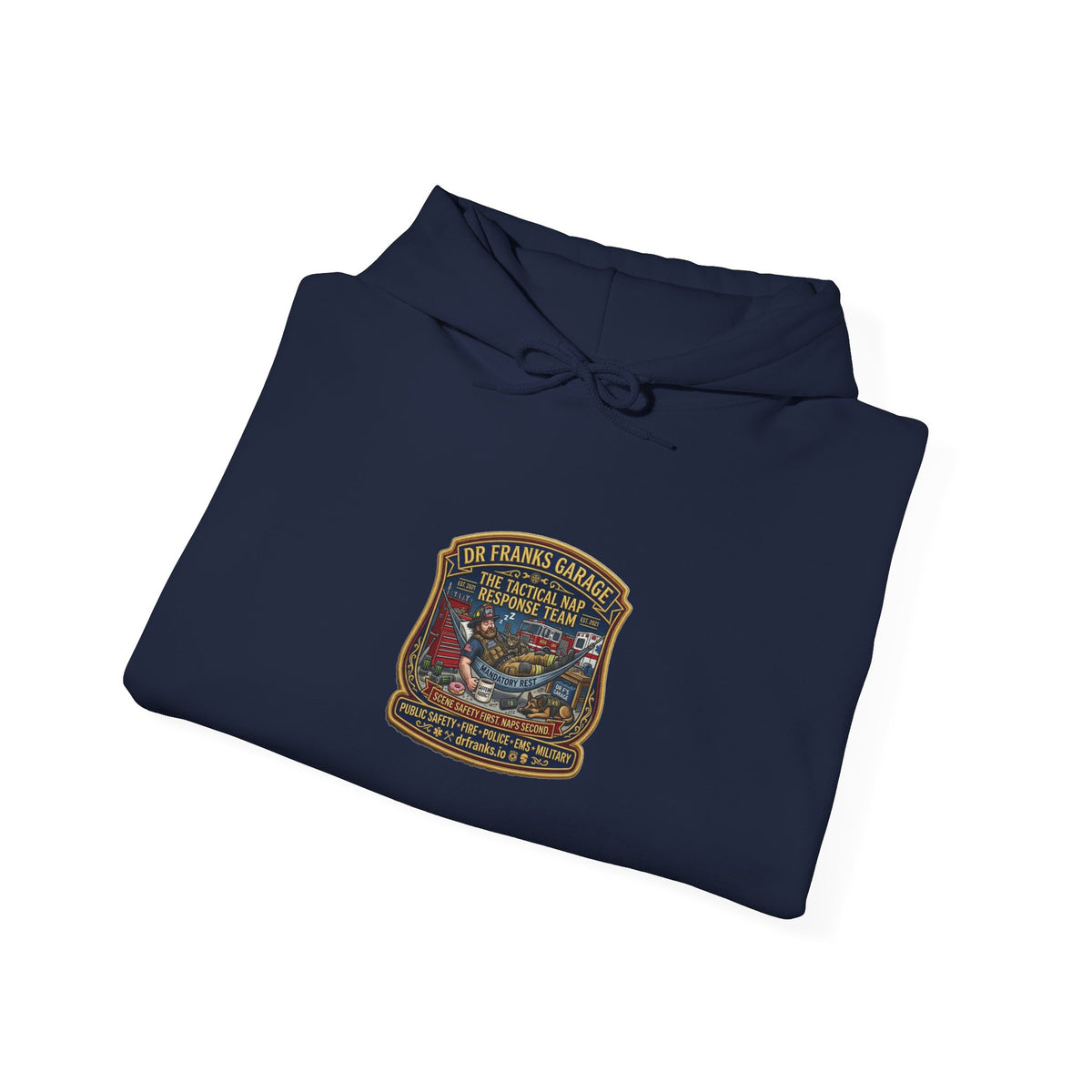 Tactical Nap Response Team Hoodie - Dr. Frank's Garage, image 9