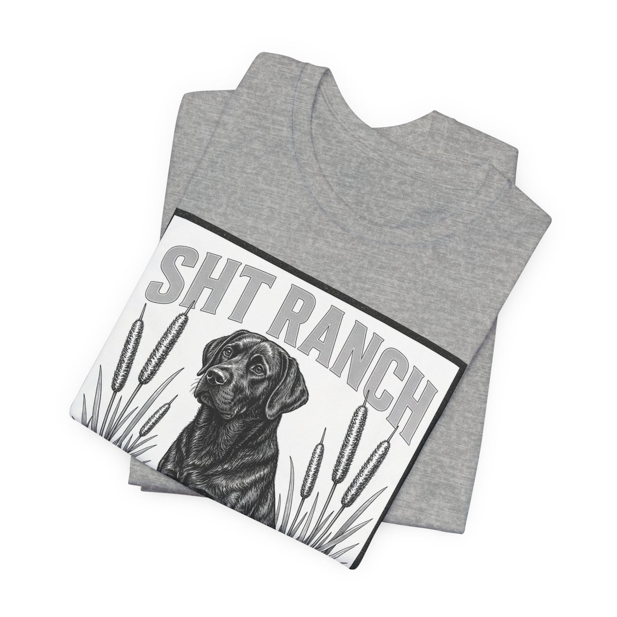 SHT Ranch Black Lab Tee – SHT Ranch & Rodeo line by Dr. Frank's Garage, view 12