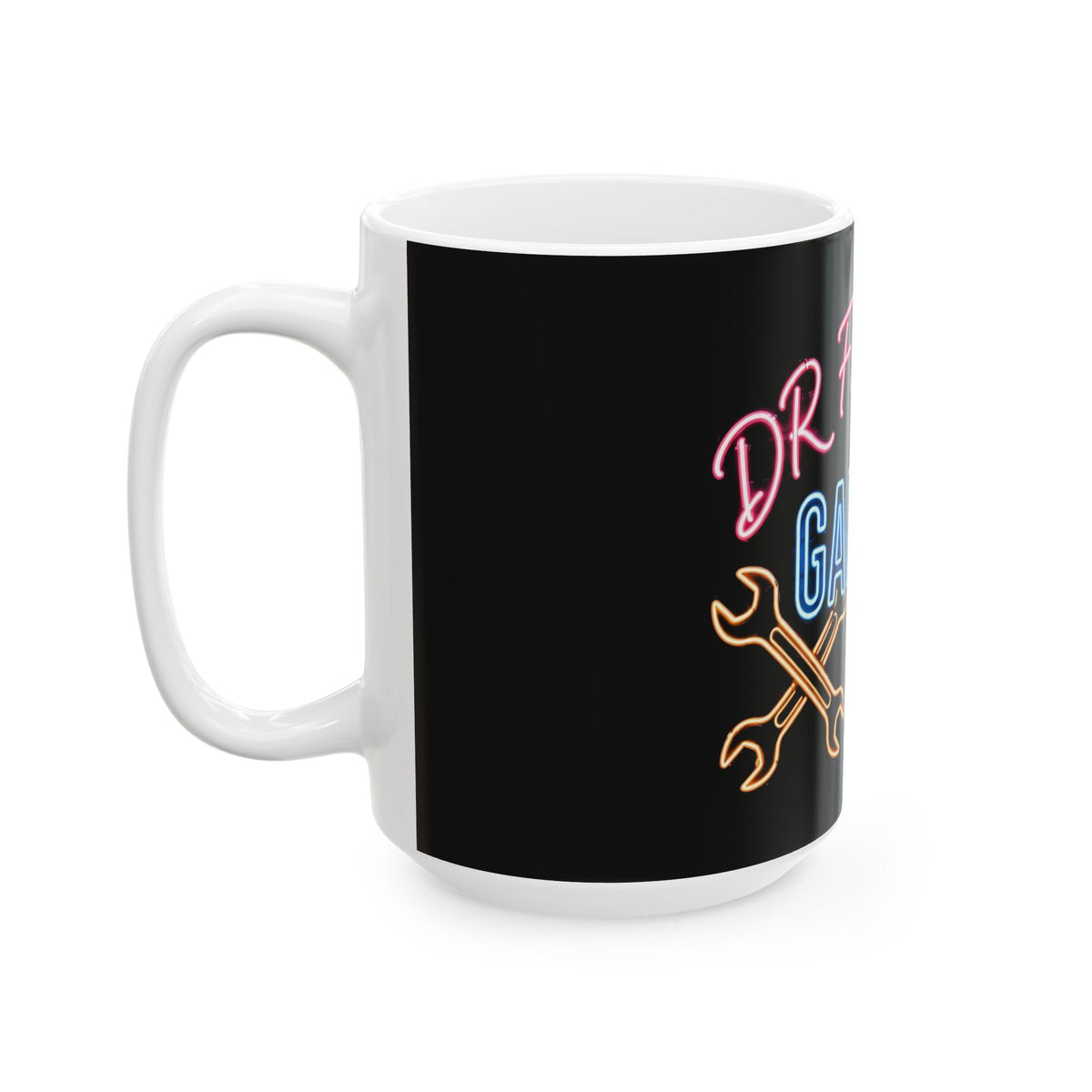 Neon Nights Garage Mug - Dr. Frank's Garage, image 7