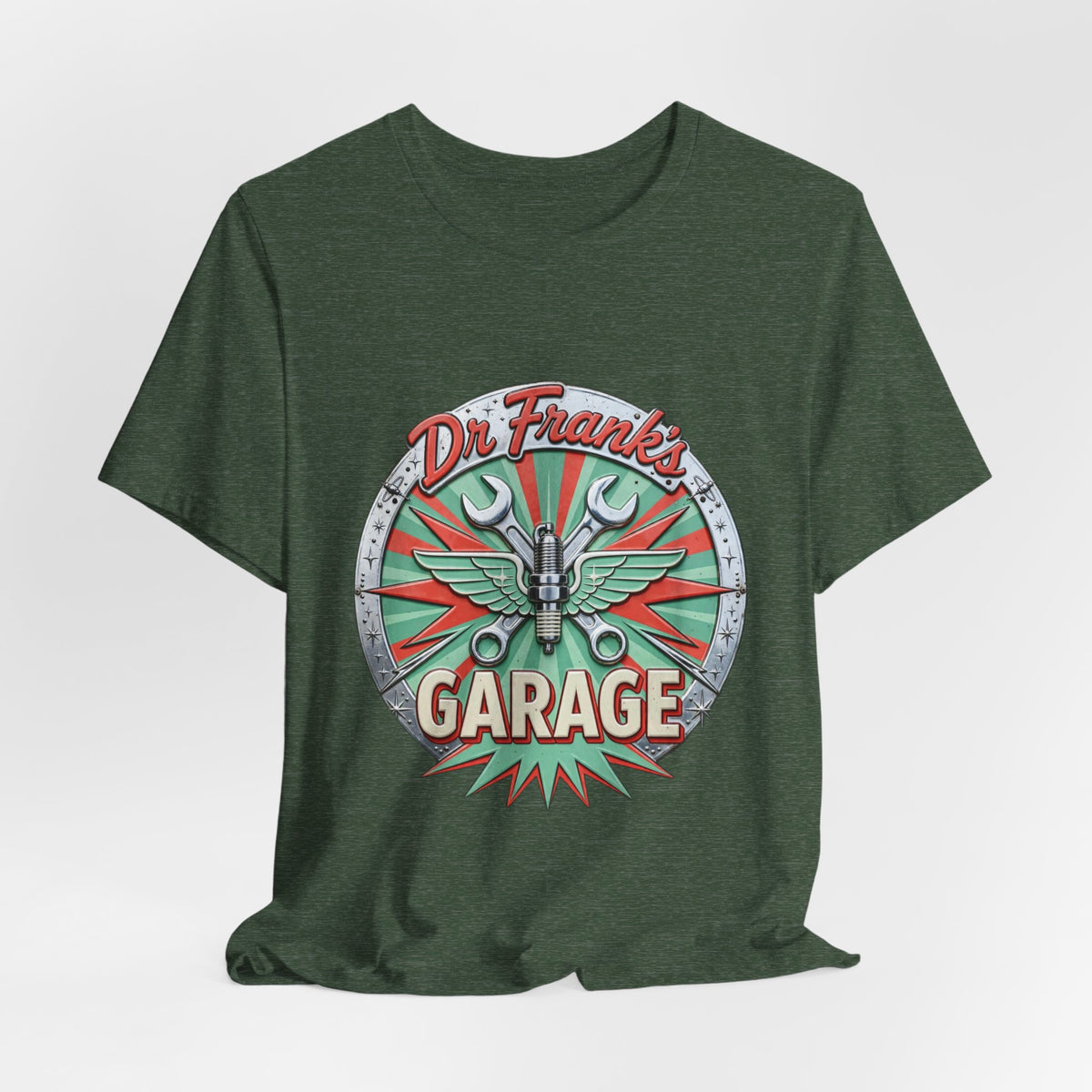 Atomic Garage Tee | Dr. Frank's Garage