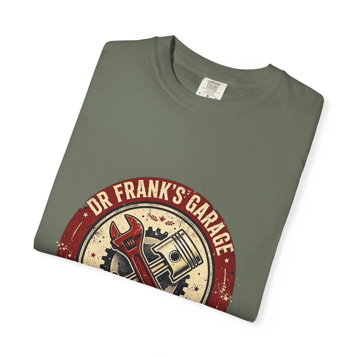 Vintage Badge Garage Garment-Dyed Tee - Dr. Frank's Garage, image 16