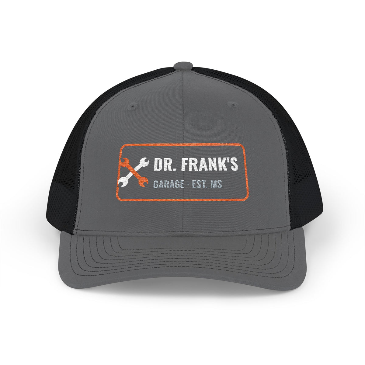 Dr. Frank's Garage Embroidered Trucker Cap