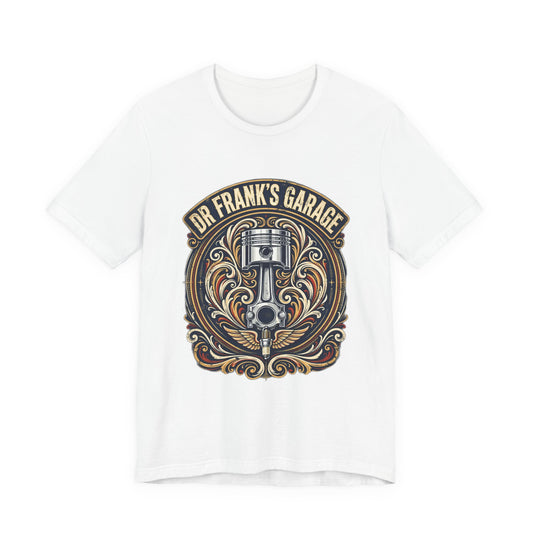 Winged Piston Tee | Dr. Frank's Garage