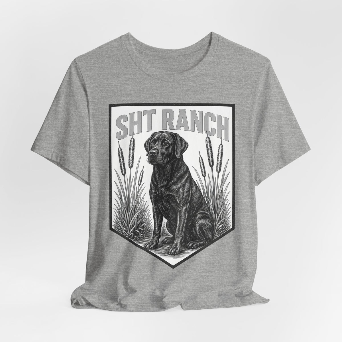 SHT Ranch Black Lab Tee – SHT Ranch & Rodeo line by Dr. Frank's Garage, view 13