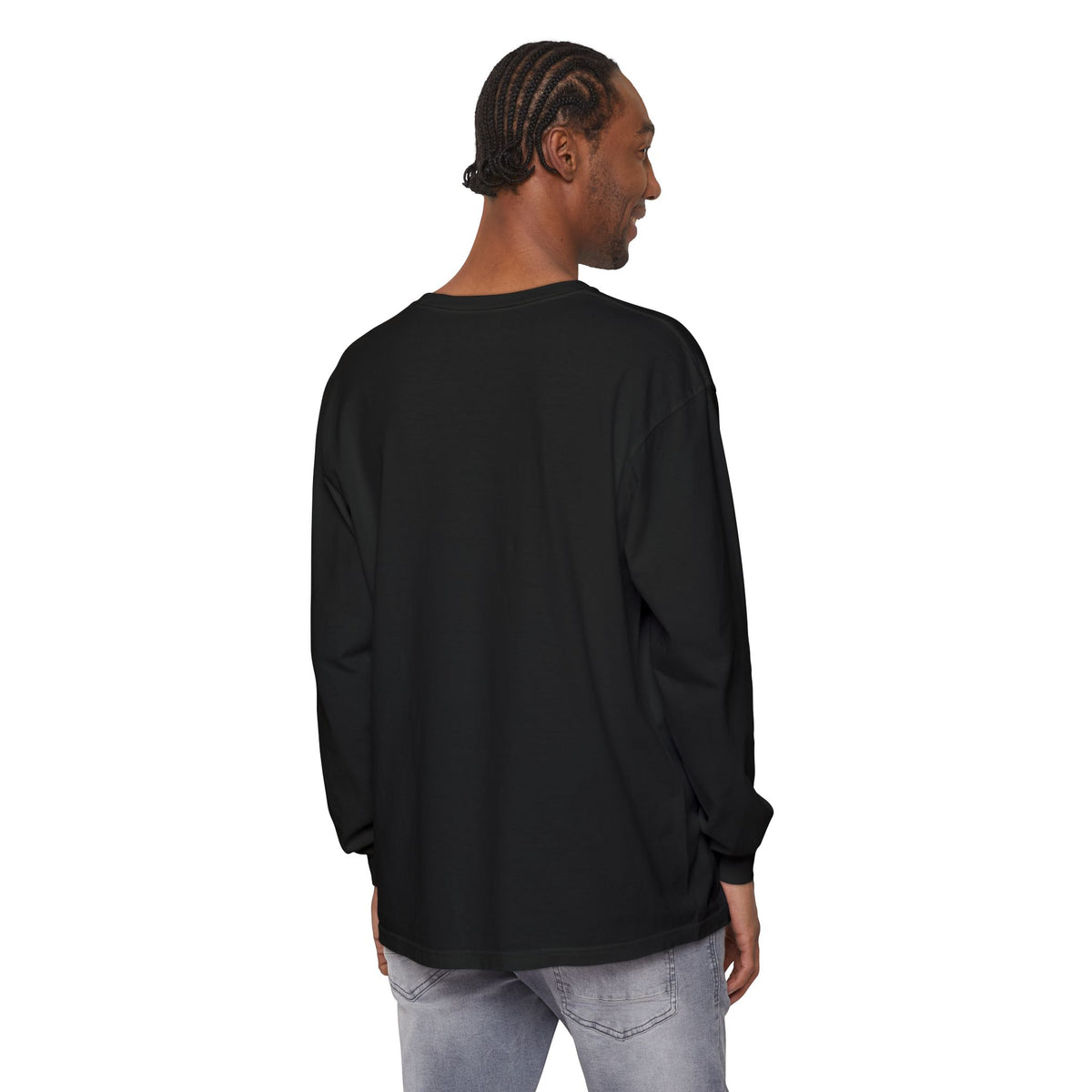 SHT Ranch black lab Comfort Colors long sleeve tee