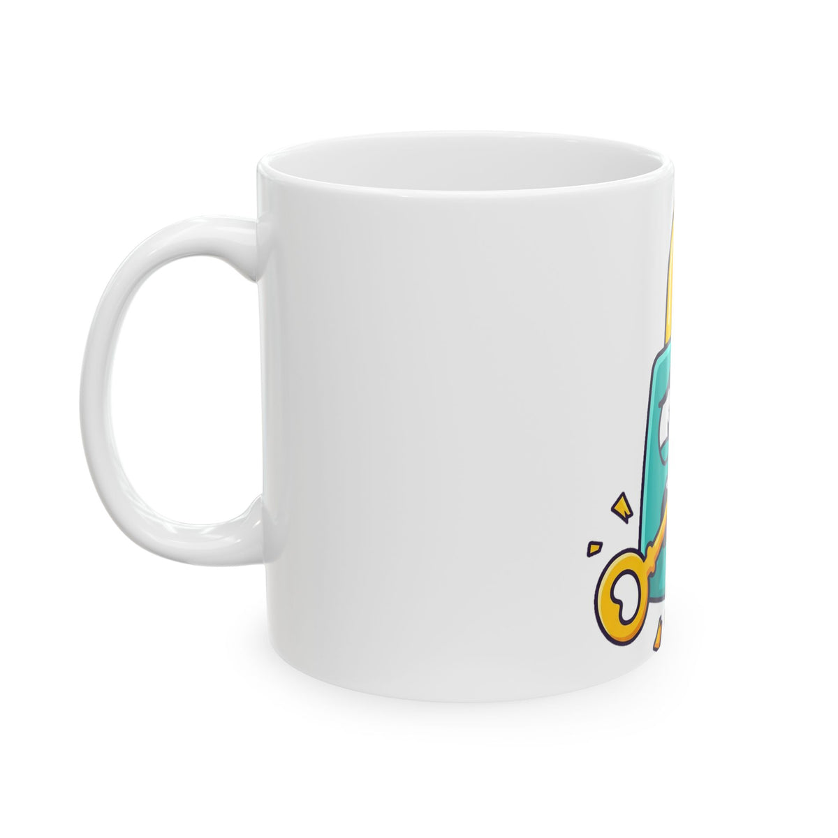 Broken Key Mug - Dr. Frank's Garage