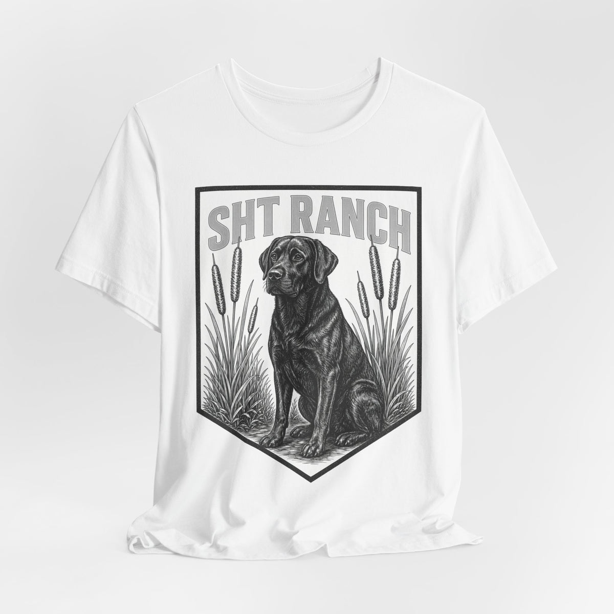 SHT Ranch Black Lab Tee – SHT Ranch & Rodeo line by Dr. Frank's Garage, view 7